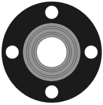 PTFE Bonded Rubber Gasket